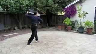 Bak Sil Lum Northern Shaolin Double Broadsword Set [upl. by Fredel]