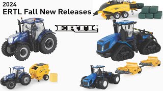 NEW HOLLAND ERTL FALL NEW RELEASES AND 2024 FARM SHOW [upl. by Nonnahsed]