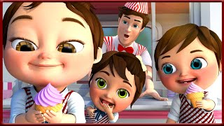 Ice Cream Song  Baby songs  Nursery Rhymes amp Kids Songs Banana Cartoon  Live Action Shows 50 [upl. by Dougal]