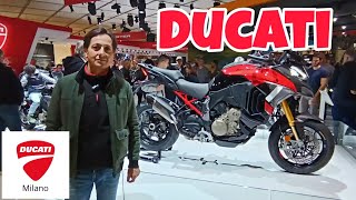 DUCATI NOVITÀ EICMA CON DUCATI MILANO E FABIO DI CHIARA [upl. by Monk]