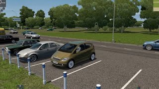 Mercedes Benz A200 TEST DRIVE City Car Driving [upl. by Phiona]