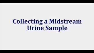 NMC OSCE MIDSTREAM URINE SAMPLE [upl. by Katherina]