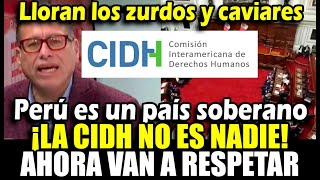 Perú se hace respetar ante la CIDH y lloran los caviares phillip se burla x nueva ley aprobada [upl. by Arytahs]