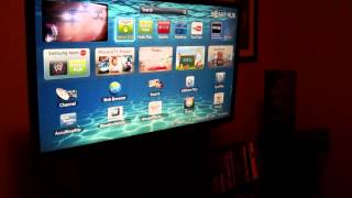 Samsung HDTV UN32EH5300F Unboxing and Review [upl. by Sandstrom]