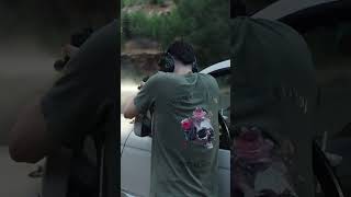 Bag deploying a flux raider from a car flux fluxraider atf concealedcarrynation [upl. by Achorn]