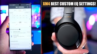 Make Sony WH1000XM4 Sound BETTER Best Custom EQ Settings [upl. by Nerha]