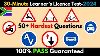 30 Minutes of Tough Learners License Test Questions  Can You Pass 2024 Real Test [upl. by Estey]