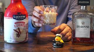 Disaronno Amaretto amp Lucerne Eggnog [upl. by Nnaytsirk]