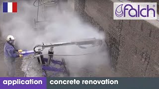 Rénovation de béton l’ultra haute pression pour la rénovation des bétons [upl. by Lebama]