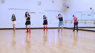 Newline Swing  Line Dance Dance amp Teach [upl. by Ermanno]