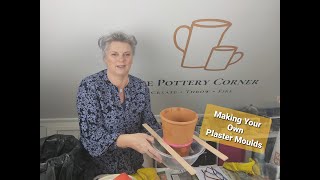 Pottery Top Tip How to make plaster moulds for your pottery projects Pottery VideoTutorial [upl. by Florenza]