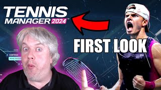 TM24  Tennis Manager 2024  First Look at the New Game [upl. by Hearsh771]