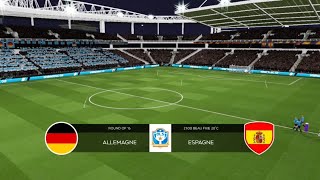 DLS 24  Allemagne VS Espagne  World Cup  Dreams League soccer 2024 [upl. by Anedal]