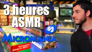 3 HEURES DE ROLEPLAY ASMR VENDEUR MICROMANIA [upl. by Aseena]