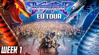 First Week of EU Tour With DragonForce 2024 [upl. by Zennie626]