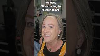 Previous Microblading to Powder brows 2024 [upl. by Torosian]