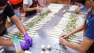 Amazing Mini Crispy Baked Mantou Making  Crispy Steamed Bread  手工脆皮烤饅頭製作  出爐就秒殺！二良脆皮烤饅頭 [upl. by Inttirb]