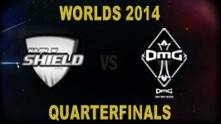 NWS vs OMG  2014 World Championship Quarterfinals D4G3 [upl. by Airliah]