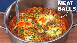 Shakshuka With Meat Is INSANELY DELICIOUS [upl. by Anyd70]