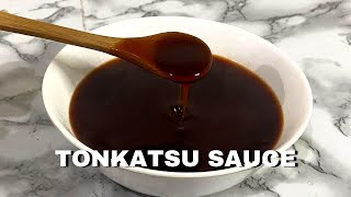 Tonkatsu Sauce Recipe  Homemade Tonkatsu Sauce  Japanese Sauce [upl. by Ernst]