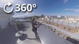 360° Hostel Tour  Sydney Harbour YHA [upl. by Cutler]