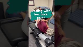 Bye bye 👋🏼 back pain chiropractic satisfying [upl. by Kokaras789]