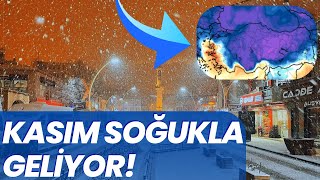 KASIM SOĞUKLA GELİYOR YAĞIŞ NEREDE VAR [upl. by Celia]