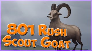 801 Rush Scout Goat  Goat clan in 3v3  Northgard [upl. by Darton452]