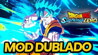 Dragon Ball Sparking Zero Dublado Mod Dublagem e Instalação [upl. by Nosreve]