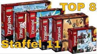 TOP 8 LEGO Ninjago Sets zur Staffel 11  Verbotenes Spinjitzu [upl. by Aynos]