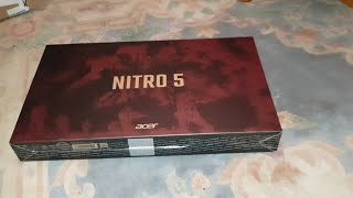 Acer Nitro 5 i79750H GTX 1650 AN51554 Gaming Laptop Unboxing [upl. by Maclean65]