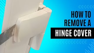 How to Remove a uPVC Door Hinge Cover for Hinge Adjustment A StepbyStep Guide [upl. by Aicenra]