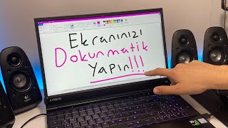 Tövbe Estağfurullah Takıldığı Ekranı Dokunmatik Yapan Alet — Neonode AirBar İncelemesi — Ares Bahar [upl. by Solram]