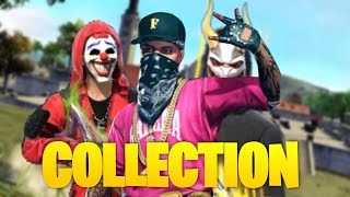 RJ ROCK ID COLLECTION IN FREE FIRE  RJ ROCK [upl. by Harbard]