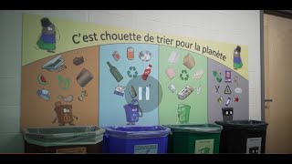 Collecte de résidus alimentaires  des écoles relèvent le défi [upl. by Maharva]