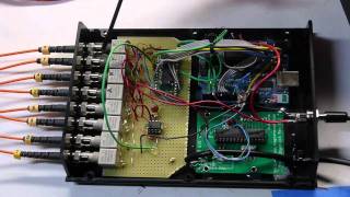 Fiberoptic joystick with quadrature encoders and arduino [upl. by Htehpaj]