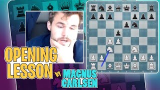 Queens Gambit Lesson from Magnus Carlsen Wanna Learn His Main Repertoire [upl. by Ailegave280]