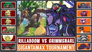 GMAX RILLABOOM vs GMAX GRIMMSNARL  Gigantamax Pokémon Sword amp Shield Tournament Battle 4 [upl. by Hasila]