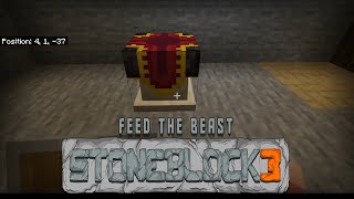 Lets Plays Stoneblock 3 FTB market Place Map EP8 Enchanting Time [upl. by Eerac]