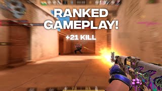 STANDOFF 2  Full Competitive Match Gameplay 😩💜💙🍑 21 kill  Purple and blue set [upl. by Seidule]