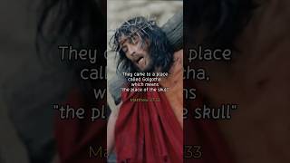 They Came to a Place Called Golgotha  Matthew 2733  Jesus of Nazareth jesuschrist bible gospel [upl. by Loveridge]