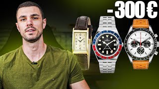 Les 7 MEILLEURES Montres à moins de 300€  Orient Tissot GShock [upl. by Leola]