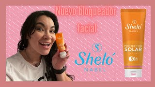 RESEÑA DEL NUEVO PROTECTOR SOLAR FACIAL SHELÓ NABEL [upl. by Eciened168]