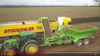 PLOEGER POTATO LIFTING 2020 NORTH YORKSHIRE [upl. by Ahtanaram844]