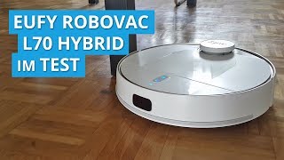 Eufy RoboVac L70 Hybrid im Test  Review  Saugroboter mit Wischfunktion deutsch [upl. by Yanaton281]