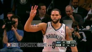 DERON WILLIAMS NBA RECORD 9 1st Half 3 Pointers [upl. by Hnid]