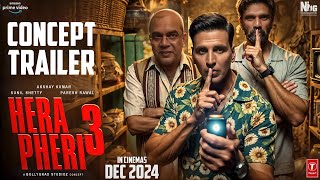 Hera Pheri 3  Official Trailer  Akshay Kumar  Suniel Shetty Paresh Rawal  Farhad Samjhi Concept [upl. by Partan]