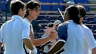 RNadalTRobredo vs LPaesDRikl 2004 US Open SF Highlights [upl. by Sairacaz309]