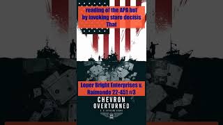 Chevron Doctrine Under Fire Fishermen Take on Federal Regulations in SCOTUS oral argument 3 [upl. by Navlys]