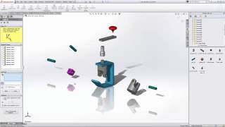 SOLIDWORKS Quick Tip  Working With Exploded Views In Assemblies [upl. by Lorelei896]